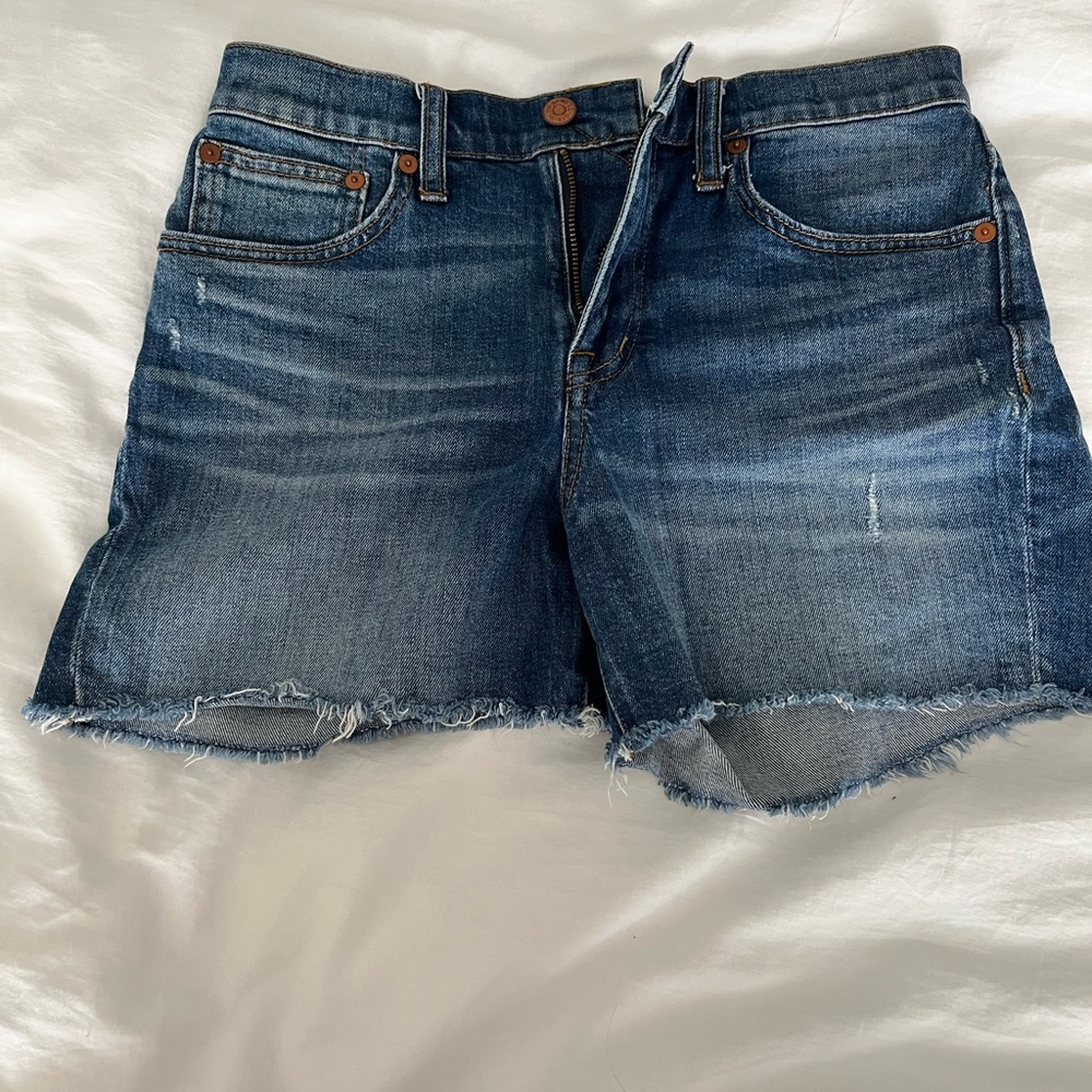 Madewell Hi-rise denim shorts
